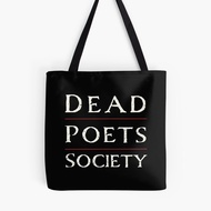 Dead Poets Society Tote Bag Black