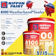 NIPPON 5L / 15L 8100 Weatherbond® Sealer Latex-rich exterior sealer for the ultimate protection