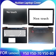 Y50 Accessories For Lenovo Y50-70 Y50-80 Laptop LCD Back Cover/Front Bezel/Palmrest/Bottom Case Non 