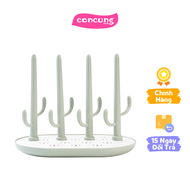 Giá úp bình sữa và núm ty Bebear (Xanh BHQ120)