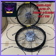 EXCEL ASIA TAKASAGO #140/140-17 #160/160-17 #185/185-17 ALLOY RIM SET