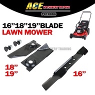 Lawn Mower Blade 16"18"19" Suitable For All Brand For Petrol Type Lawn Mower Blade