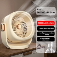 TAIDU Air Circulator พัดลมประจำบ้านหอพักนักเรียนตั้งโต๊ะพัดลม USB สำนักงานขนาดเล็ก