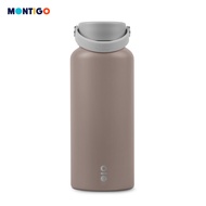 Montigo Stone Ace Bottle Mega (950ml/32oz) - Durable Stainless Steel, Temperature Retention, Leakpro