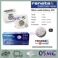 Renata 364 377 396 399 395 397 371 379 394 390 SR626SW SR621SW SR726W SR927W SWISS 1.55V Battery (10