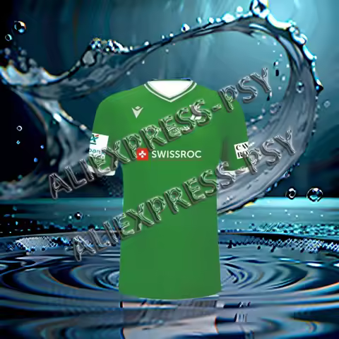 Swiss Football Shirt Swiss Super League Yverdon Sport Shirt Men's Summer Fashion Comfortable T-shirt