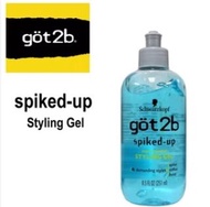 Schwarzkopf Got2b Spiked Up Max-Control Styling Gel 造型凝膠 250g 強力定型啫喱 施華蔻 göt2b Session Label 髮油 髮泥 霧