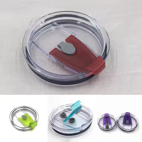 Leak Proof Bottle Sealing Lid Car Cup Cover 20/30 Oz For Ozark Trail RTIC YETI Tumbler Cup Multicolo