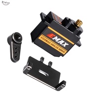 ES08MAII Steering Servo with Servo Mount and Servo Arm for  SCX24 1/24 RC Crawler Car Upgrades Parts