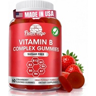 Sugar Free Vitamin B Complex Gummies - Vitamin B12, B7, B6, B3 (Niacin), B5, B8, B9 (Folate)- Third 