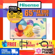 [FREE SHIPPING & TV BRACKET & HDMI CABLE] Hisense 65" 4K UHD 65A6100K Smart TV A6100K Digital Tv ( O