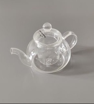 玻璃 茶壺 花茶壺 有玻璃 過濾 內杯 Glass Tea Pot