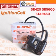 [ORIGINAL] SR400 SR420 SR5600 STAR 450 Ignition Coil Mistblower Plug Coil Coil Api Mesin Pump Racun
