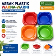 Colorful Square Melamine Ashtray (mui-G26ASE)