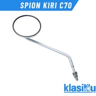 Round Mirror HONDA C70 C50 C90 Supercub Rearview Mirror Kiri HONDA C70 C 70 C50 C 50 C90 C 90 Nos ch