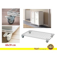 IKEA-INVALLNING Trolley, for boxes white, 68x39 cm