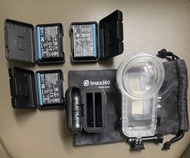 Insta360 X3電池 /全隱形防水殼 /aMagisn充電盒