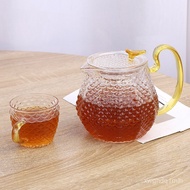 Teko Unik Kreatif Teko Bunga Tahan Panas Pemegang Cawan Pelbagai Warna Set Teh Hadiah Teko Kesihatan