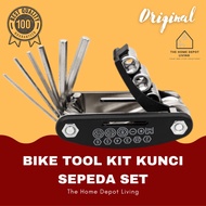 Tool Kit Mini EDC Bike Lock Set L Folding Screwdriver Folding Shock Wrench Mini Toolkit TaffSPORT Mu