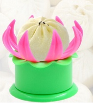 Loại lớn - Khuôn bánh bao hình hoa sen loại lớn khuôn xinh xắn dễ làm nhựa nguyên sinh an toàn