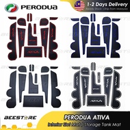 PERODUA ATIVA Interior Slot Mat Rubber Mat Anti-slip Mat Car Accessories Aksesori Kereta Bodykit