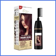 ✻ ✶ ▮ Merry Sun Permanent Hair Color HAIR DYE COMB ( ASH GRAY- LIGHT ASH BLONDE- ASH BLONDE)