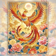 Modern Simple Style Phoenix Cross Stitch Kit DIY Diamond Painting Living Room Decor Lucky Meaning Fa