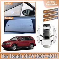 Car Full Sunshade For Honda CRV CRV CR-V 2007~2011 Sun Visors Windshield Sun Blinds Coverage Auto In