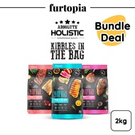 [As low as $24.90 each] Absolute Holistic Kibbles in the Bag Hypoallergenic Dry Dog Food 2kg