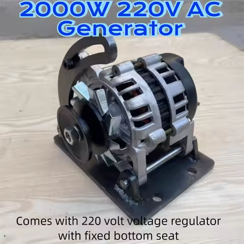 5KW Permanent Magnet Generator 220V 230V 240V Small Brushless AC Generator With Voltage Regulator Pu
