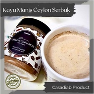Serbuk Kayu Manis Ceylon Cinnamon Organic - Gred Alba - Health is Wealth - Powder 80 gram Ceylon Cin