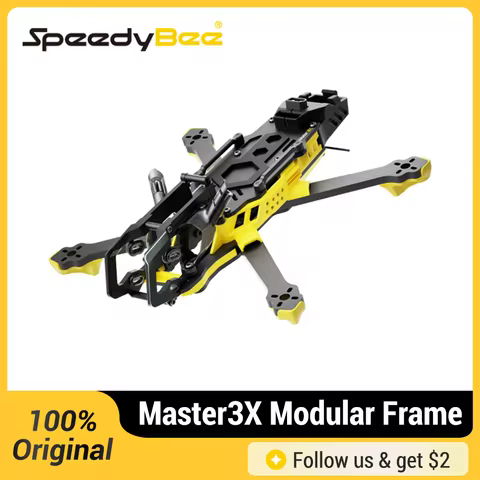 SpeedyBee Master3X Modular Frame 3-3.6 Inch FPV Racing Drone Freestyle Frame for O3 Air Unit/ O4 Air
