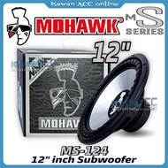 MOHAWK SILVER-Series 12" inch Subwoofer **100%Original** MS-124 400Watts Sub Woofer