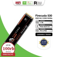 Seagate FireCuda 530 SSD M.2 2280 NVMe - 1TB (Compatible For PS5)