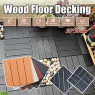 30x30cm Outdoor Self-paving Floor Waterproof Deck Tiles for Indoor Garden Balcony Floor Decoration