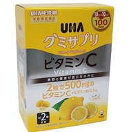 現貨💕日本 COSTCO UHA 維他命C+B2味覺糖 檸檬口味 200粒 100天