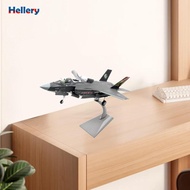 [Hellery] 1/72 F35B Fighter Model Aircraft Model Collectables Home Decor with Stand Gift