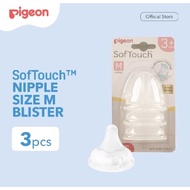 Pigeon WIDE NECK Nipple Soft Touch ANTI-COLIC Contents 3
