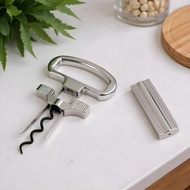 Multifunction Two-Prong Cork Puller Remover Ah-So Old Wine Opener Beer Corkscrew wondeksg