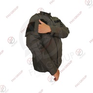 Jaket Helicon / Tactical - Jaket Lapangan Bahan Ripstop Abu Hijau Olive / Krem
