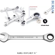 RATCHET WRENCH WRENCH/ 2-IN-1 19MM REVERSIBLE WRENCH