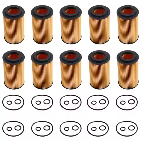 A60M-10Pcs Oil Filter A6511800109 For Mercedes Benz C Class W204 C204 2011 2012 2013 2014 C220 C250 
