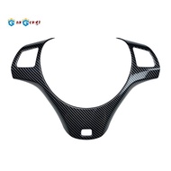 LHD Carbon Fiber Car Steering Wheel Trim for  3 Series E90 E92 E93 2005-2012 Car Steering Wheel Deco