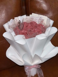 Glitter Rose Bouquet Glitter Rose Surprise Gift for Girlfriend Promotional Gift a Symbol of Expressi