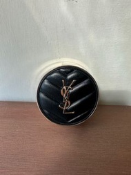 YSL皮革氣墊粉餅盒（黑色舊版）