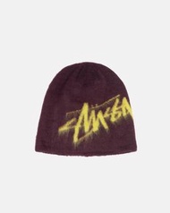STUSSY SKULLCAP BRUSHED OUT STOCK BEANIE 毛帽