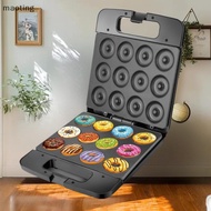 maoting Donut Maker Machine Mini Donut Maker Double Sided Heating Breakfast Machine Cake Waffle Make