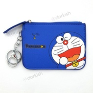 Cute Doraemon Ezlink Card Pass Holder Coin Purse Key Ring