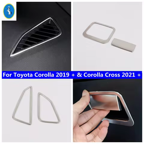 For Toyota Corolla 2019 + & Corolla Cross 2021 - 2025 Dashboard Air AC Outlet Vent Glove Storage Box