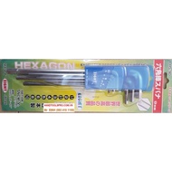 Japanese hexagonal set of 9 LHS-9D EIGHT